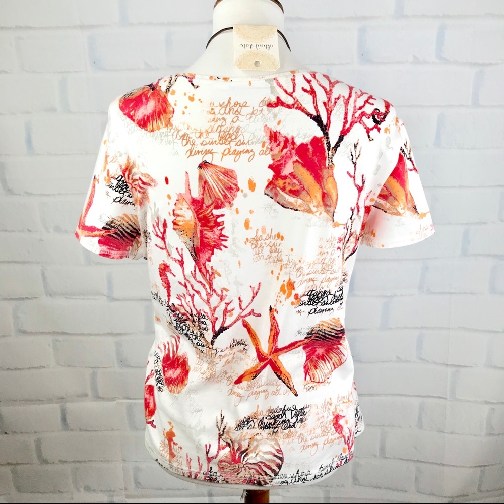 C H I C O’ S : Seashell Patterned Tee Shirt - image 3